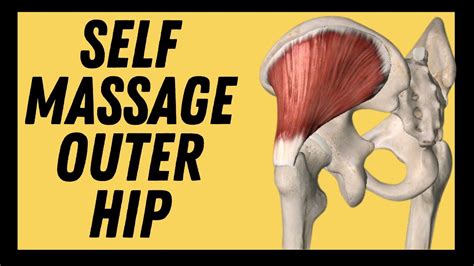 How To Self Massage The Glute Medius And Glute Minimus Tutorial