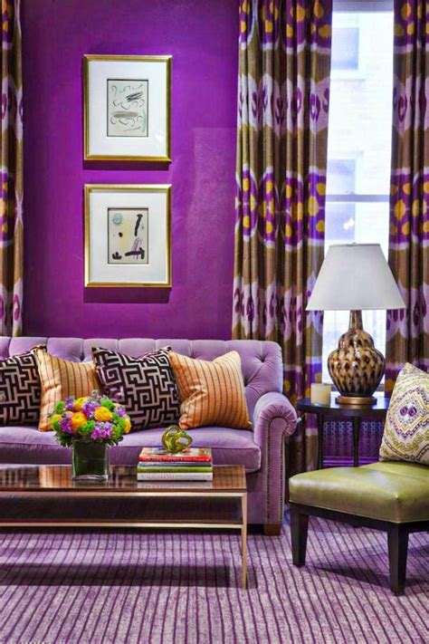 colorful  purple living room design ideas   year page    evelyns world