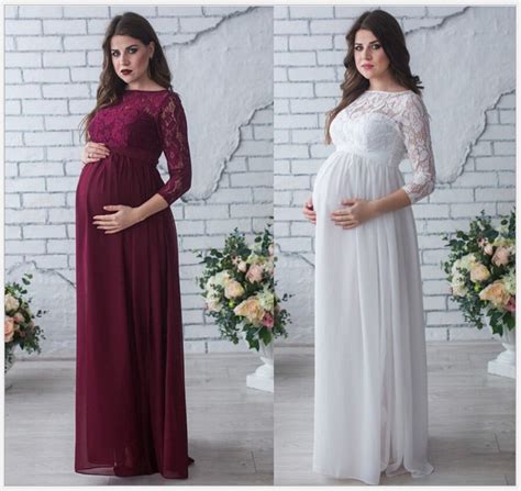 Envsoll Maternity Dress Pregnancy Clothes Elegant Vestidos Pregnant