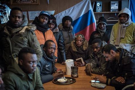 E U Suspects Russian Agenda In Migrants’ Shifting Arctic Route The