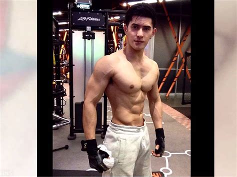 Hot Muscular Asian Man Handsome Thailand Man Muscular