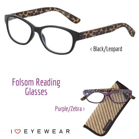 folsom reading glasses reading glasses purple zebra folsom