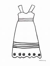 Dress Coloring Pages Color Clipart Printable Kids 1350 38kb 1800px Clip Library Popular sketch template