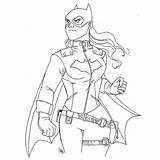 Batgirl Posted sketch template