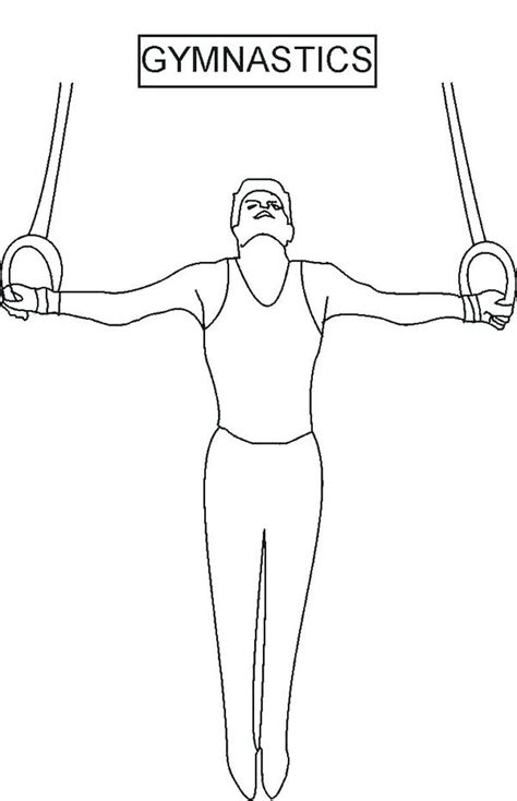 gymnastics coloring pages  coloring sheets sports coloring pages