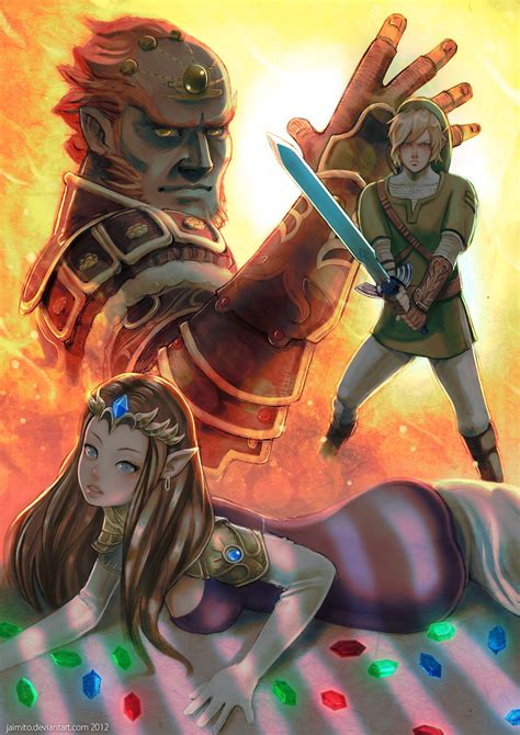 Zelda Ganon And Link By Jaimito On Newgrounds