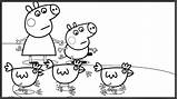 Peppa Pig Coloring Book Markers Pages sketch template