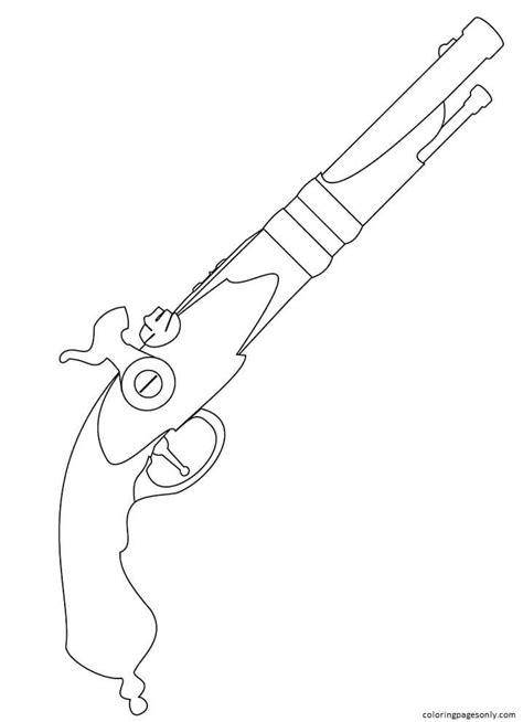 gun coloring pages coloring pages  kids  adults