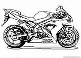 Colorearrr Motas Motocicletas Ferraris Modernas Maxima Coloringcity sketch template