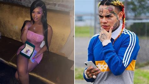 tekashi 6ix9ine ts girlfriend 50k rolex watch from