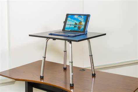 portable  versatile height adjustable laptop workstation