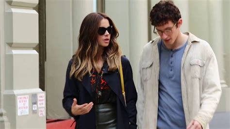 Kate Beckinsale And Callum Turner At Filming The Only