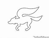 Stencil Fox Symbol Star Wars Freestencilgallery sketch template