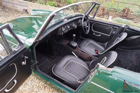1964 Mg Midget Mk2 British Racing Green Leather Seats