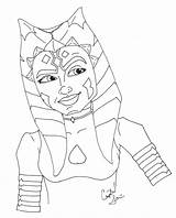 Ahsoka Wars Star Coloring Tano Pages Ausmalbilder Drawing Clone Crystal Cat Again Fan Drawings Getdrawings Deviantart Cartoons Bilder Kinder Getcolorings sketch template