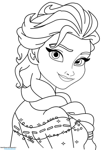 queen elsa coloring pages  coloring pages