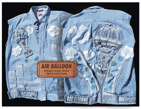 shirts creative art on jean jackets vests and shirts