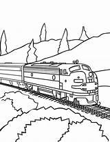 Train Coloring Pages Railroad Freight Drawing Model Real Trains Awesome Colorluna Printable Caboose Color Bnsf Passenger Csx Template Getdrawings Luna sketch template