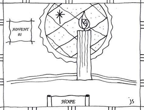 advent candles coloring pages stushie art