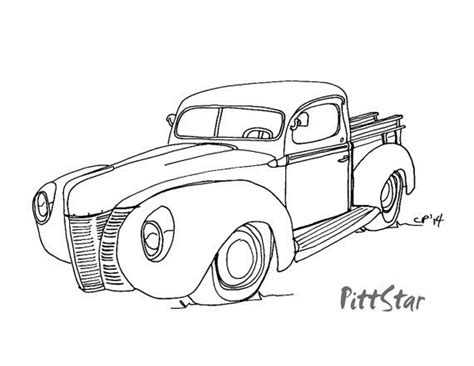 pin  vehicle coloring pages
