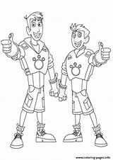 Coloring Pages Wild Kratts Brother Brothers Kratt Printable Dobre Coloring4free Print Drawing Color Krats Birthday Martin Chris Power Info Trending sketch template
