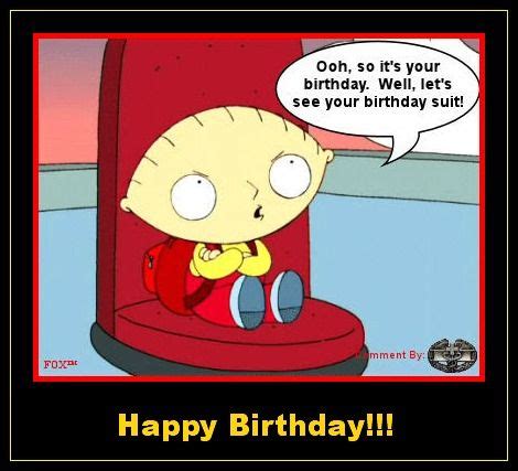 stewie family guy birthday birthday wishes funny happy birthday meme birthday humor