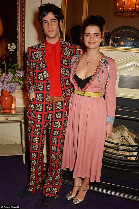 Georgia May Jagger Leads The Glamour In Retro Suit Combo