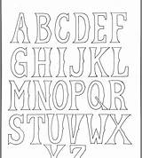 Tooling Alphabet sketch template
