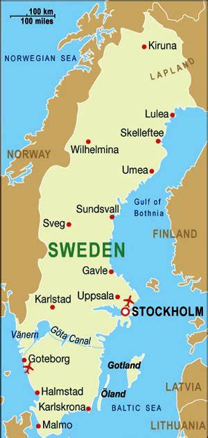 world  geography  sweden