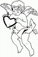 Cupid sketch template