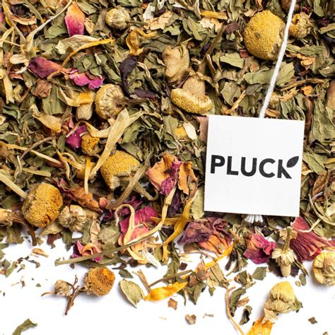 spa day organic pluck tea