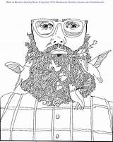 Birds Beards Purchasing Coloring Thank Book Behavior Continued His sketch template