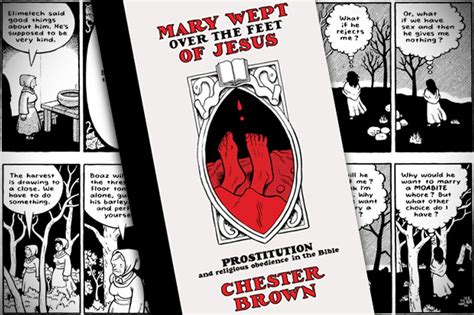 the virgin mary was actually a prostitute cartoonist chester brown
