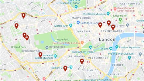 prettiest streets  london map  find  london map london travel visit london