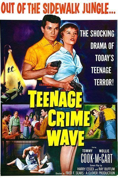 teenage crime wave wave poster movie posters