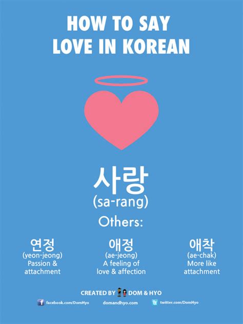 love  korean learn korean  fun colorful infographics