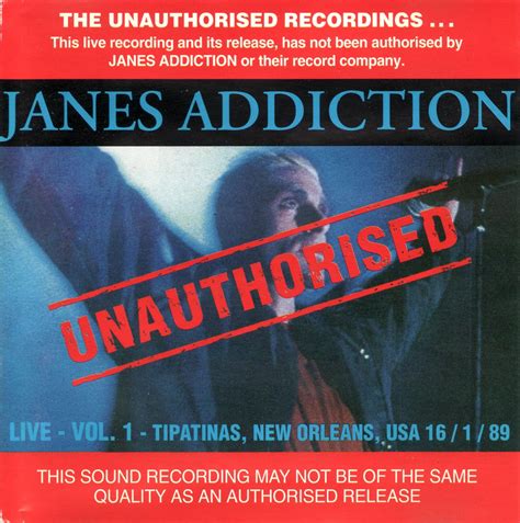jane s addiction live vol 1
