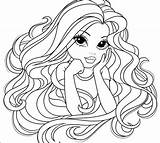 Moxie Girlz Coloring Pages Colorpages sketch template