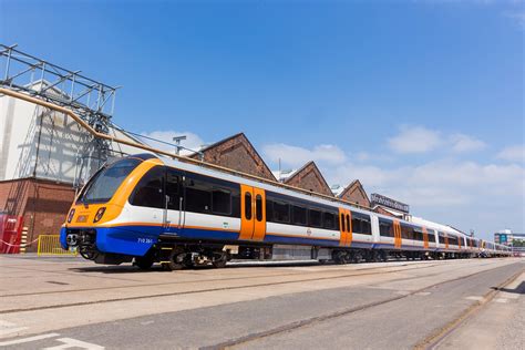 fleet  london overground trains shown