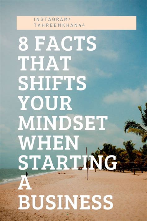 facts  shifts  mindset  starting  business  facts
