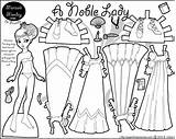 Paper Marisole Dolls Monday Printable Fantasy Gowns Coloring Marisol Click Print Paperthinpersonas Drawing Pseudo Renaissance Friends Doll Noble Lady Personas sketch template