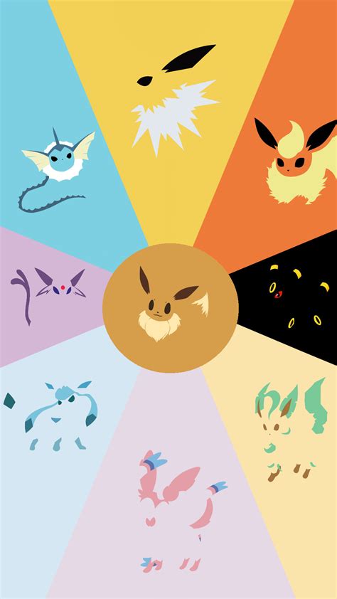 pokemon eevee evolutions wallpaper 72 images