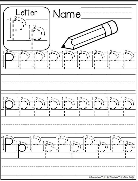 letter p preschool worksheets worksheets letter worksheet alphabet
