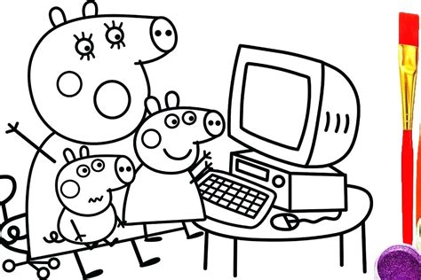 coloring pages computer games  computer coloring page  coloring