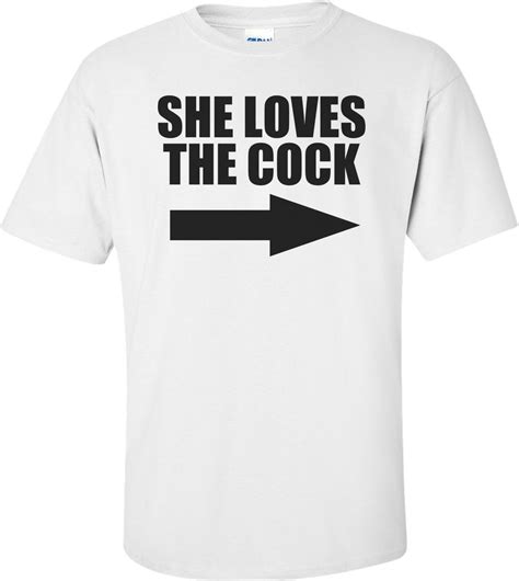 she loves the cock offensive t shirt stranger things print t shirts