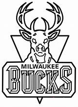 Milwaukee Bucks sketch template