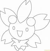 Pokemon Cherrim Shaymin Sudowoodo Zygarde sketch template