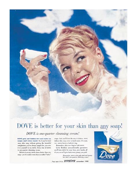 vintage ads dove released    anniversary vintage makeup ads