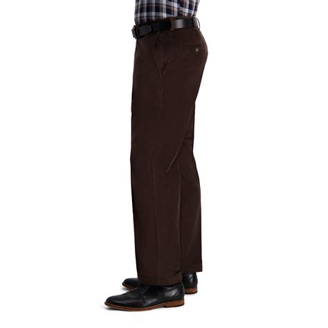 stretch corduroy pant classic fit mens pants haggar