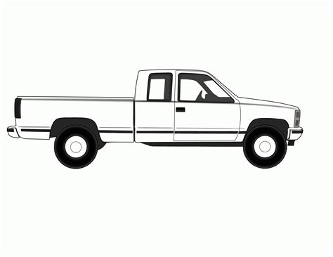 cool truck coloring pages clip art library